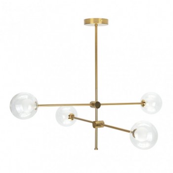 Distribuidor - Lâmpadas Diversas | Lâmpadas Modernas | LAMPARA JERUSALEN 4XG9 BRONCE 63X82X82 CM Ref: 154654012